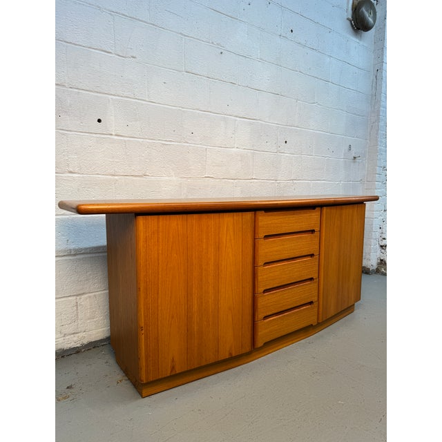 Mid-Century Modern Mid 20th Century Teak Credenza by Skovby of Denmark For Sale - Image 3 of 16