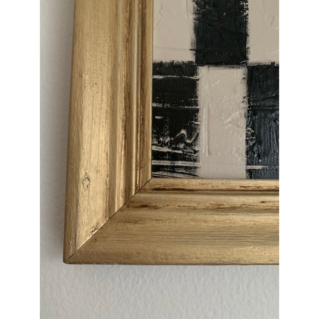 Contemporary Contemporary Abstract Art on Canvas, Framed For Sale - Image 3 of 5