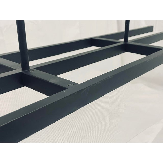 Sean Lavin "Nyra" Linear Pendant for Visual Comfort, Black Metal & Acrylic For Sale - Image 16 of 17