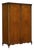 English Art Deco Style Walnut Double Door Wardrobe from Dillon For Sale