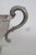 Mid 20th Century Metal Gravy Boat Silver Plated Sauce Serving Dish With Scrollwork Handle For Sale - Image 10 of 15