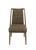 Set of Four Mid-Century Modern Blond Wood Side Dining Chairs New Upholstery MINT For Sale - Image 6 of 8