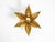 Hollywood Regency Vintage Florentine-Style Brass Ceiling Lamp by Willy Daro for Massive, Belgium, 1970s For Sale - Image 3 of 18