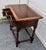 Antique Walnut Table William and Mary Style Accent Side 3 Drawers For Sale - Image 13 of 16