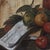 Trompe l'Oeil Still Lifes, 18th Century, Oil on Canvases, Set of 2 For Sale - Image 11 of 16