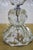 2 Mid Century Etched Glass Crystal Hurricane Candlestick Boudoir Lamps 20" For Sale - Image 16 of 18