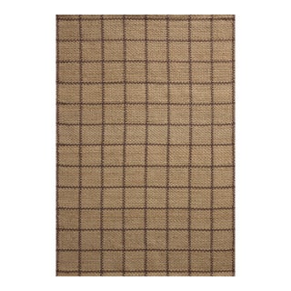 Chris Loves Julia x Loloi Fletcher Natural / Brown 2'-3" x 3'-9" Runner Rug For Sale