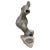 Jose Zacarias Figurative Grey Stone Sculpture of a Female 1989 For Sale - Image 4 of 6