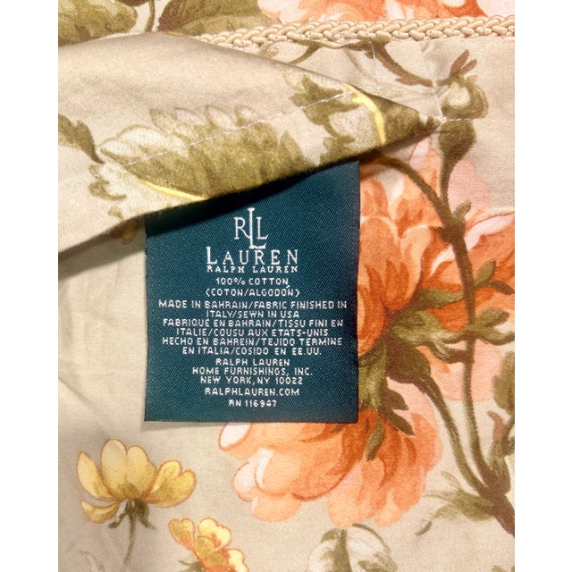 Lauren by Ralph Lauren Yorkshire Rose Sage Pillow Shams- Set of 2 For Sale - Image 13 of 13
