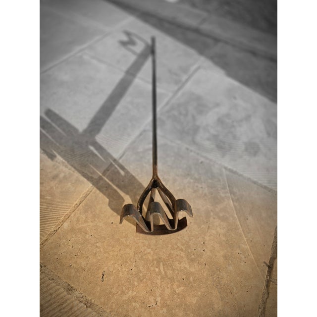 Brown Vintage Branding Iron For Sale - Image 8 of 9