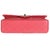 1950s Dark Pink Quilted Caviar Medium Classic Double Flap Bag For Sale - Image 5 of 8