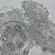 1970s 1970s Masserini Barocco "Bubble Lace" Clear Glass Coasters, Made in Italy, Set of 5 For Sale - Image 5 of 9