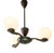 Art Deco French Brass Figural Chandelier, 1930 For Sale