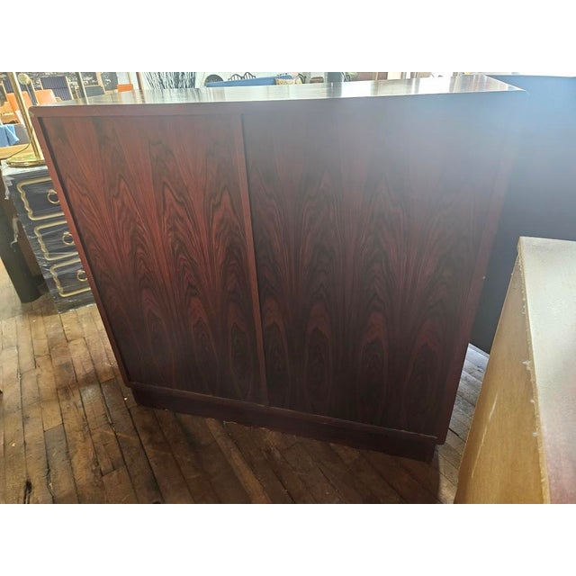 Vintage Mobican Danish Modern Style Rosewood Gentleman's Chest For Sale In Providence - Image 6 of 10
