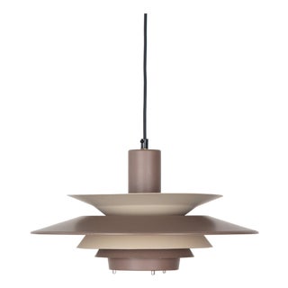 Vintage Aluminum Pendant Lamp by Knud Christensen, 1980 For Sale