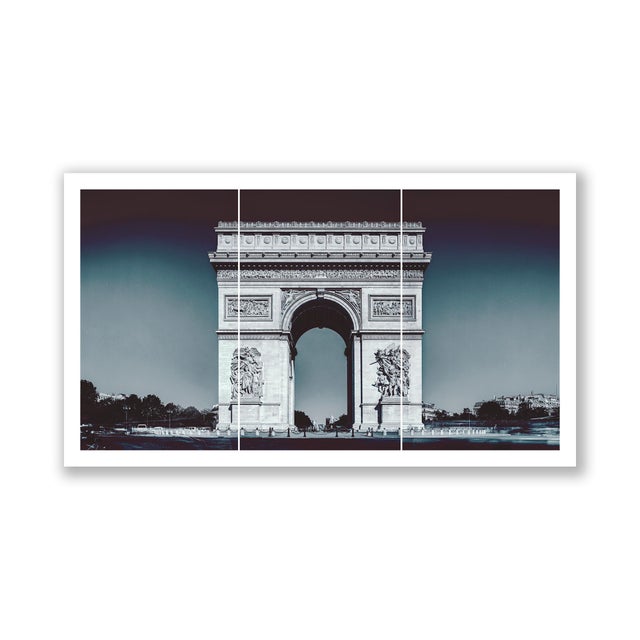 Contemporary Guy Sargent, Arc De Triomphe Triptych, Archival Pigment Print For Sale - Image 3 of 6