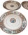 Chinese Mid-19th Century Set of Seven Chinese Export Rose Mandarin Porcelain Plates For Sale - Image 3 of 9