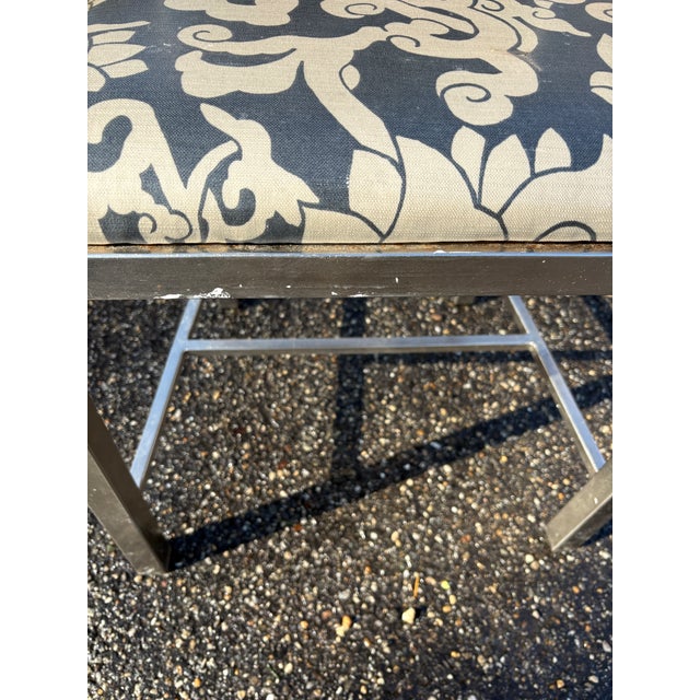 1950s Chinese Chippendale Chrome Dining Chairs - Set of 4 For Sale - Image 9 of 9