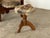Vintage Scandinavian Sculptural Oak Tripod Stool, 1940s For Sale - Image 4 of 7