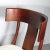 Mid Century Walnut Klismos Upholstered Side Chairs - Set of 4 For Sale In Tampa - Image 6 of 10