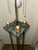 1960s Mid 20th Century Hollywood Regency 4-Column Brass & Green Marble Floor Lamp For Sale - Image 5 of 10