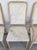 Wood Coastal Carved Faux Rope Solid Wood Dining Chairs Abstract Upholstery Set of 6 For Sale - Image 7 of 18