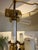 Metal Louis-Philippe Ormolu Antique Lamp With Tole Shade Wax Candles For Sale - Image 7 of 12