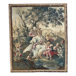 17th Century Flanders Tapestry with Mythological Scene For Sale