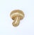 Pair of Gold Plated Mushroom Brooches Including Trifari, 1960's For Sale In Atlanta - Image 6 of 10