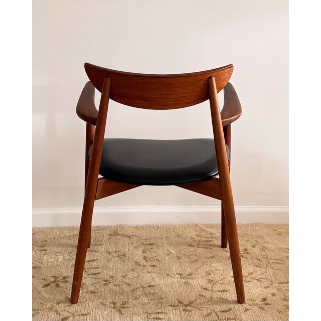1960s 1960s Harry Østergaard Model 59 Danish Teak Armchair for Randers Møbelfabrik For Sale - Image 5 of 8