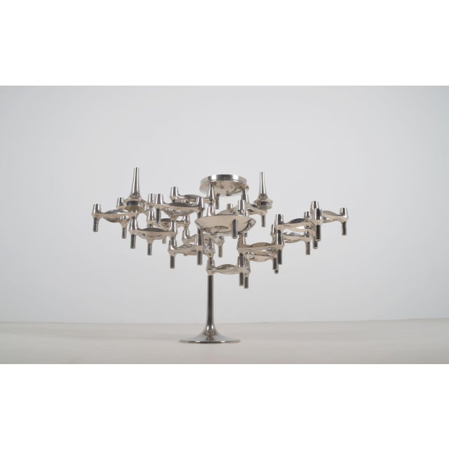 Footed Candlesticks by Hans Nagel for BMF, 1974, Set of 21 For Sale - Image 13 of 13