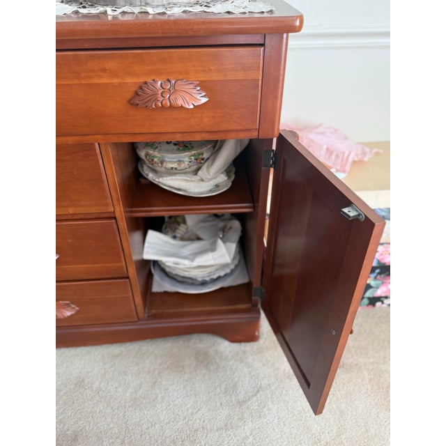 Carl Forslund Buffet/Sideboard Cherry Finish For Sale In Saint Louis - Image 6 of 12