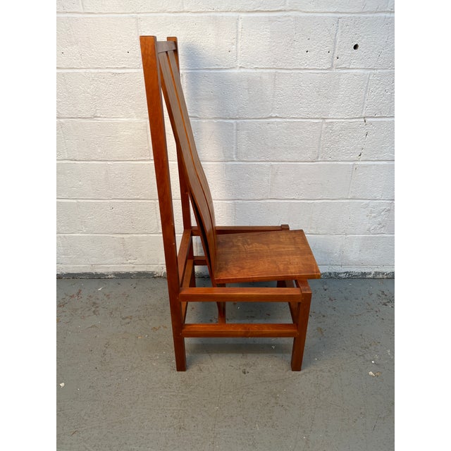 1990s Thomas Moser of Maine High-Back "Washington Square" Chair For Sale In New York - Image 6 of 9