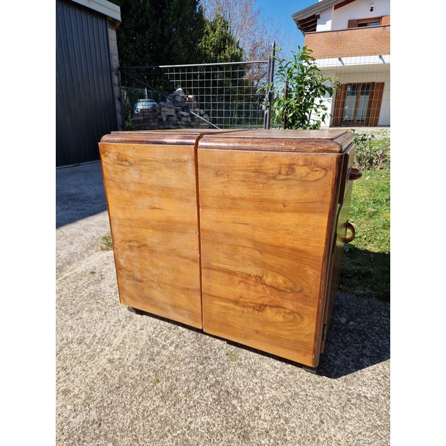 Wood Art Deco Burl Bedside Tables, 1920s, Set of 2 For Sale - Image 7 of 15
