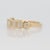 2020s 1Ct Lab Diamond Band Ring in Solid 14k Gold | Elegant Wedding Band, Size 6.75 For Sale - Image 5 of 8