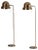Floor Lamps Model G-120m attributed to Bergboms, Sweden, 1960s, Set of 2 For Sale