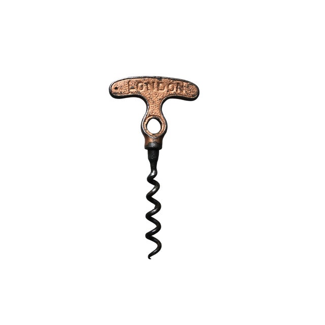 Antique Corkscrew Patent from Lund & Hipkins, London, 1855, Set of 2, in Good conditions. Designed 1890 to 1919 This piece...