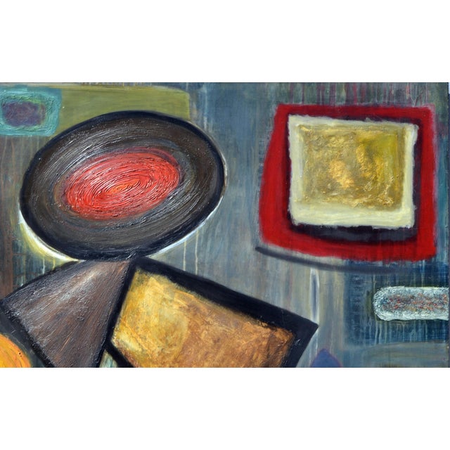 Contemporary The Three Peppers - Geometric Abstract by Michael Mercado For Sale - Image 3 of 4