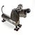 Quirky metal dog statue created with nuts and bolts which sits stable and heavy. Rustic and industrial style with a fun...