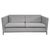Walter Knoll Foster 2.5-Seater Sofa in Grey Lambswool by Walter Knoll For Sale - Image 4 of 6