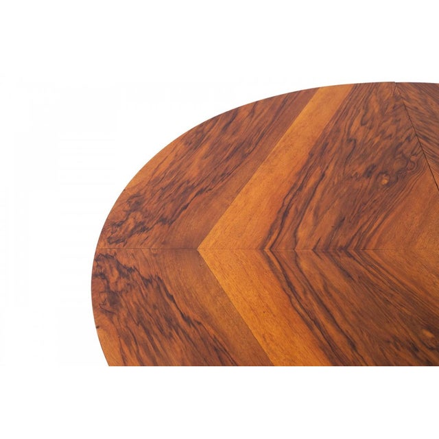 Wood Vintage Polish Art Deco Table, 1949s For Sale - Image 7 of 13