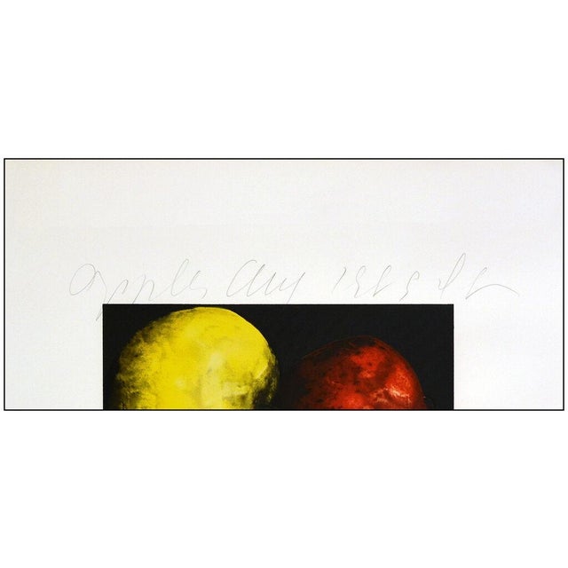 Message us to inquire about custom framing options! (Included for free with every purchase) The artwork here, "Apples", is...