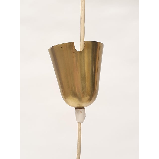 Metal Model K2-49 Pendant Lamp by Paavo Tynell for Taito Oy, 1950s For Sale - Image 7 of 13