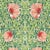 Morris & Co Pimpernel Wallpaper in Shamrock/Watermelon - a Sample For Sale