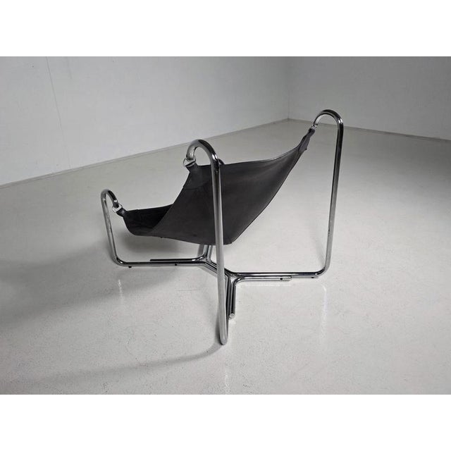 Metal Baffo Lounge Chair by G. Pareschi and E. Didonè for Busnelli, Italy, 1969 For Sale - Image 7 of 8
