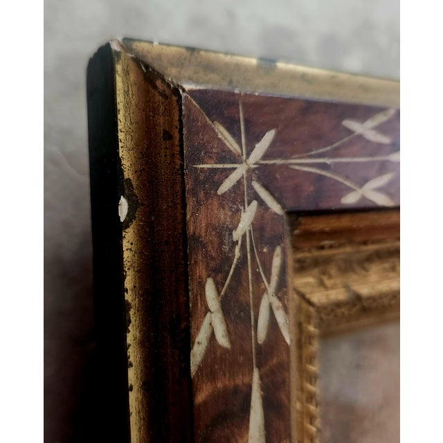 Chestnut Antique Eastlake Victorian Picture Frame 1890s For Sale - Image 8 of 9