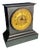 Antique Cast Iron Mantel Clock from Ansonia Clock Company, 1890 For Sale