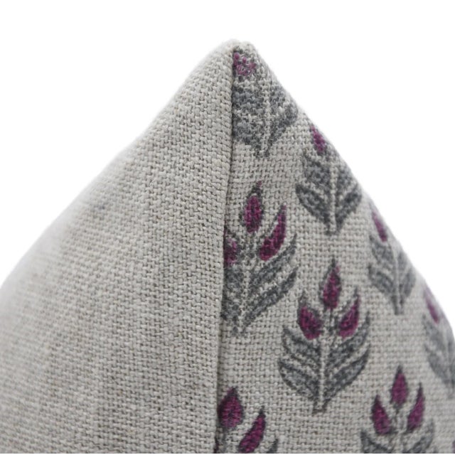 Modern Fabdivine Decorative Cushion Cover 14x36 Inch Block Printed Home Accent- Alia For Sale - Image 3 of 6