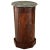A columnar, English mahogany and marble top bedside table that offers both storage and display to fit in any room around...