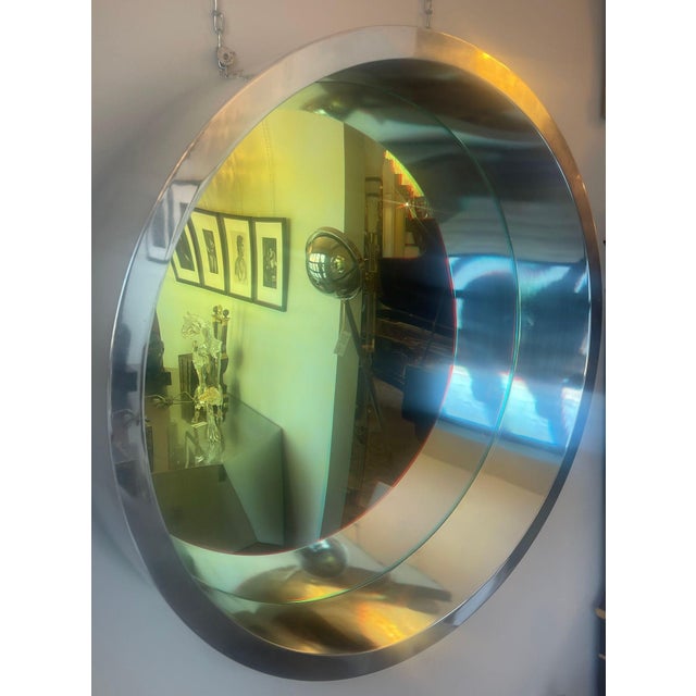 George Ernstson “Large Portal Yellow” Mirror, u.s.a. 2004. For Sale In Los Angeles - Image 6 of 8
